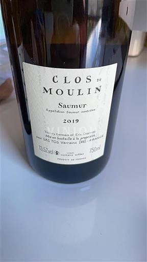 Valle della Loira Saumur Clos du Moulin 2019