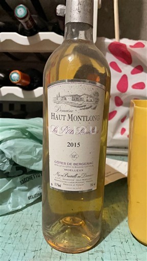 Tây Nam Côtes-de-bergerac Domaine Haut Montlong Les Ptits Semillons 2015