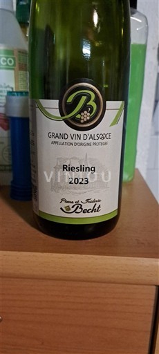 Alsace Not Specified Château Pierre et Frédéric Becht 2023