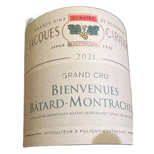 Borgogna Bienvenues-bâtard-montrachet Grand Cru Domaine Carillon 2021