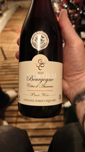 Vallée de la Loire Côtes-d'Auvergne Domaine Sorin Coquard Pinot Noir 2024