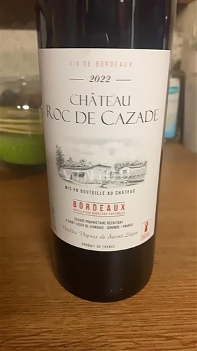 Bordeaux Château Roc de Cazade 2022