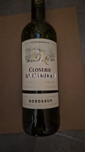 Bordeaux Closerie de l'Amiral Non-Vintage