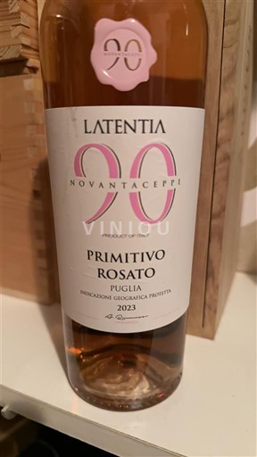 Apulia Wines Unspecified Latentia Novantaceppi Primitivo Rosato 2023