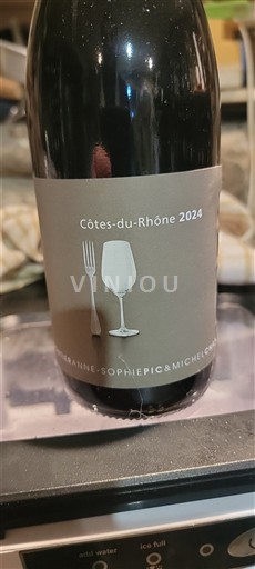 Rhônedalen Côtes du Rhône Anne-Sophie Pic & Michel Chapoutier 2024