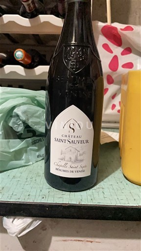 Thung lũng Rhône Beaumes de Venise Château Saint Sauveur Chapelle Saint Sépia Không niên vụ