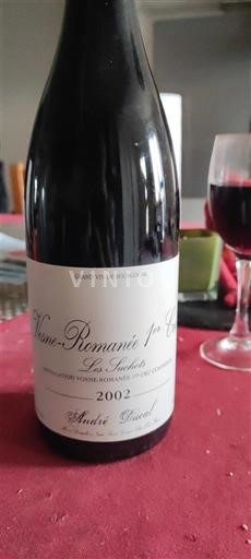 Borgoña No especificado Premier Cru André Duval Les Suchots 2002