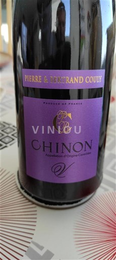 Valle del Loira Chinon Pierre & Bertrand Couly 2014