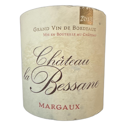 Bordeaux Margaux Château la Bessane 2015