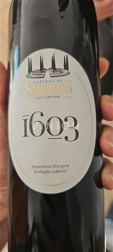Rhônen laakso Luberon Château Sannes 2022 Ei vuosikertaa