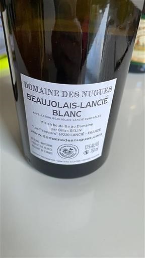 Beaujolais Không được chỉ định Domaine S Nugues 2022