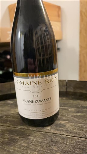 Bourgogne Vosne-romanée Domaine Rion 2018