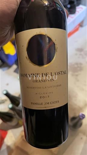 Langvedok Minervois-la-Livinière Domaine L'Ostal Grand Vin 2017