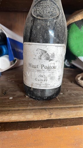 Poitou-Charentes Haut-poitou Haut Poitou Gamay 1987