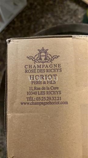 Šampanja Rosé-des-riceys Horiot Père & Fils Neleten.