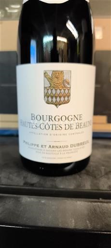 Borgogna Hautes Côtes de Beaune Philippe et Arnaud Dubreuil 2023