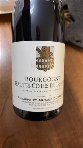 Bourgogne Hautes Côtes de Beaune Philippe et Arnaud Dubreuil 2023