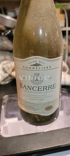 Thung lũng sông Loire Sancerre. Club des Sommeliers 2011