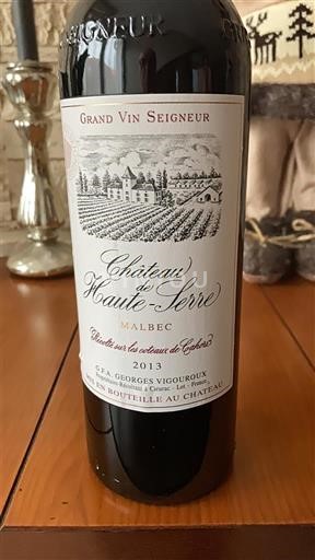 Tây Nam Cahors Château Haute-Serre Grand Vin Seigneur 2013