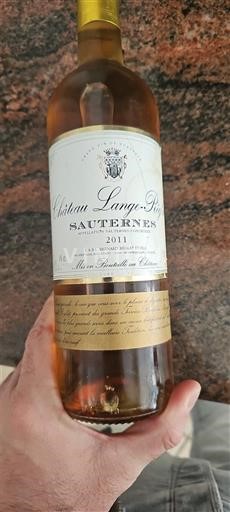 Bordeaux Sauternes Château Lange Régat 2011