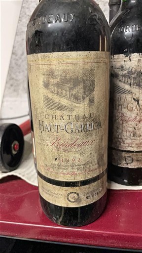 Bordeaux Château Haut-Garrica 1992