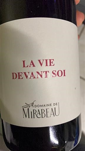 Provence Côtes-de-Provence Domaine Mirabeau La Vie Devant Soi Không niên vụ