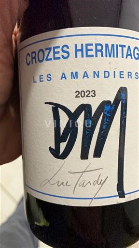 Thung lũng Rhône Crozes-hermitage Domaine DM Luc Tardy Les Amandiers 2023