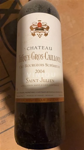 Bordeaux Saint-Julien Château Terrey-Gros-Cailloux 2004
