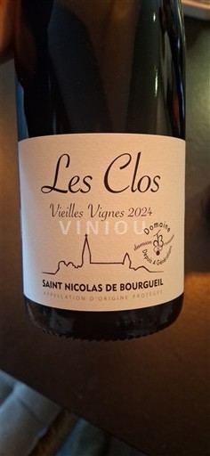 Loirevallei Saint-Nicolas-De-Bourgueil Domaine Gautier Les Clos Vieilles Vignes 2024