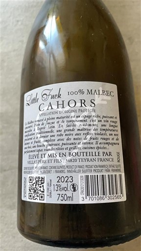 Tây Nam Cahors Vieilles Père et Fils Little Fuck 2023