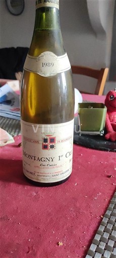 Бургундія Монтаньї Premier Cru Domaine Michel Andreotti Les Coères 1989