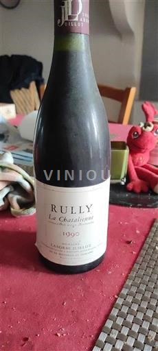 Bourgogne Rully Laborde Juillot La Chatalienne 1990