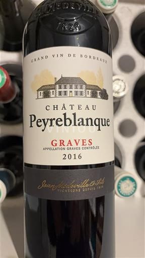 Bordeaux Graves Château Peyreblanque 2016