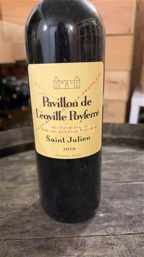 Bordeaux Saint-Julien Château Léoville Poyferré Pavillon de Léoville Poyferré 2010