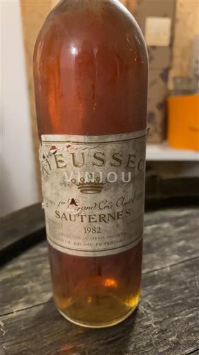 Bordeaux Sauternes Grand Cru Château Rieussec 1982