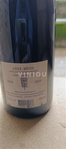 Rhônen laakso Côte-rôtie Laurent et Laurent Les Lauzières 2020