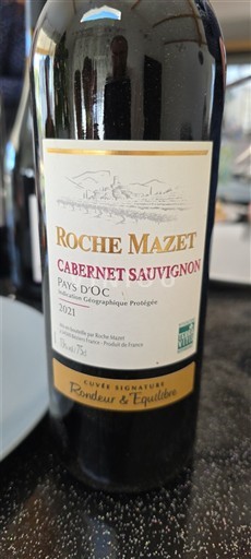 Languedoc-Roussillon Pays d'Oc Roche Mazet Signature Rondeur & Équilibre 2021