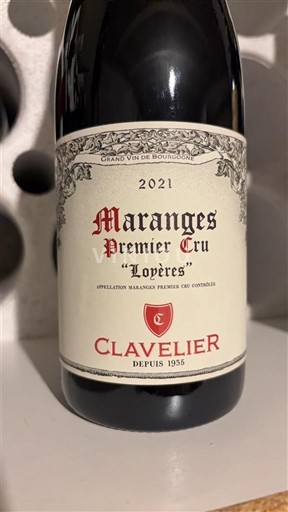 Borgonha Maranges Premier Cru Clavelier Lopières 2021