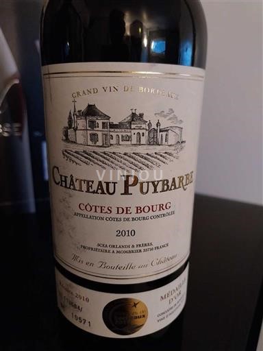 Bordeaux Côtes-de-bourg Château Puynard 2010