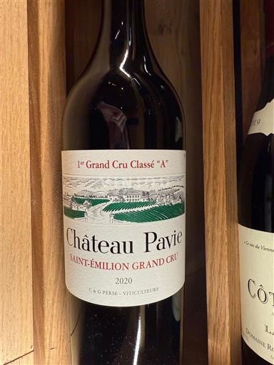 Burdeos Saint-Émilion Gran Cru Grand Cru Château Pavie 2020