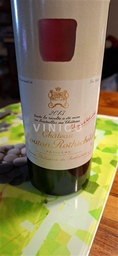 Bordeaux Pauillac Grand Cru Château Mouton Rothschild 2018