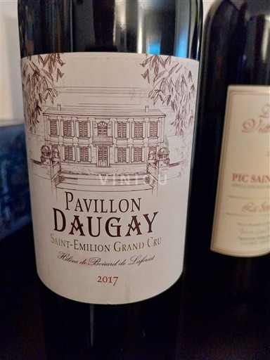 Bordeaux Saint-Émilion Grand Cru Grand Cru Pavillon Daugay 2017
