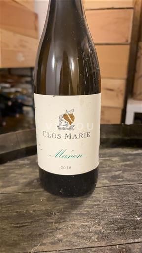 Langvedok Languedoc Clos Marie Manon 2018