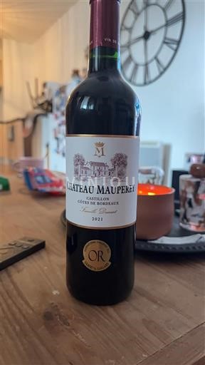 Bordeaux Castillon-côtes-de-bordeaux Château Mauperey 2021