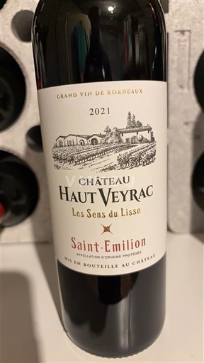 Bordeaux Saint-Émilion Château Haut Veyrac Les Sens du Lisse 2021
