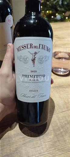 Apulië Primitivo di Puglia Messer del Fauno 2023