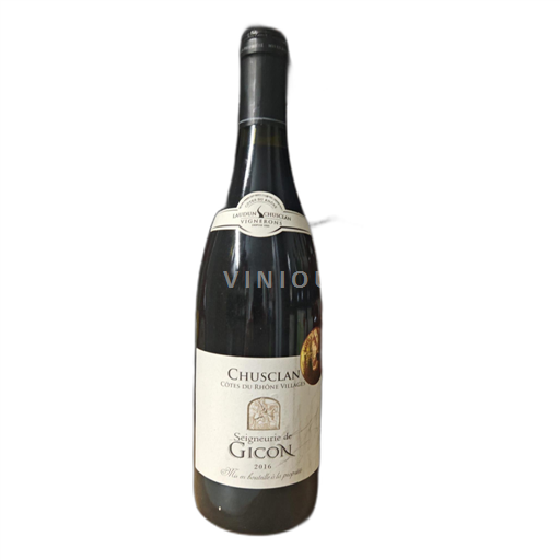 Vallée du Rhône Côtes-du-rhône-villages Gicon Seigneurie de Gicon 2016
