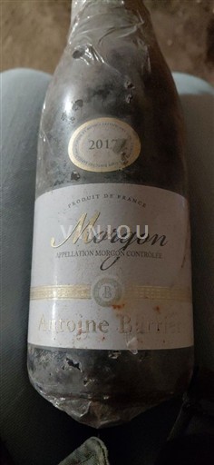 Beaujolais Morgon Antoine Barlet 2017