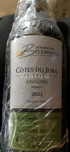 Jura Côtes-du-jura Domaine S Bélemnites Savagnin Naturé 2022