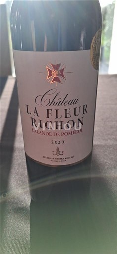 Bordeaux Lalande-de-Pomerol Chateau La Fleur Richon 2020